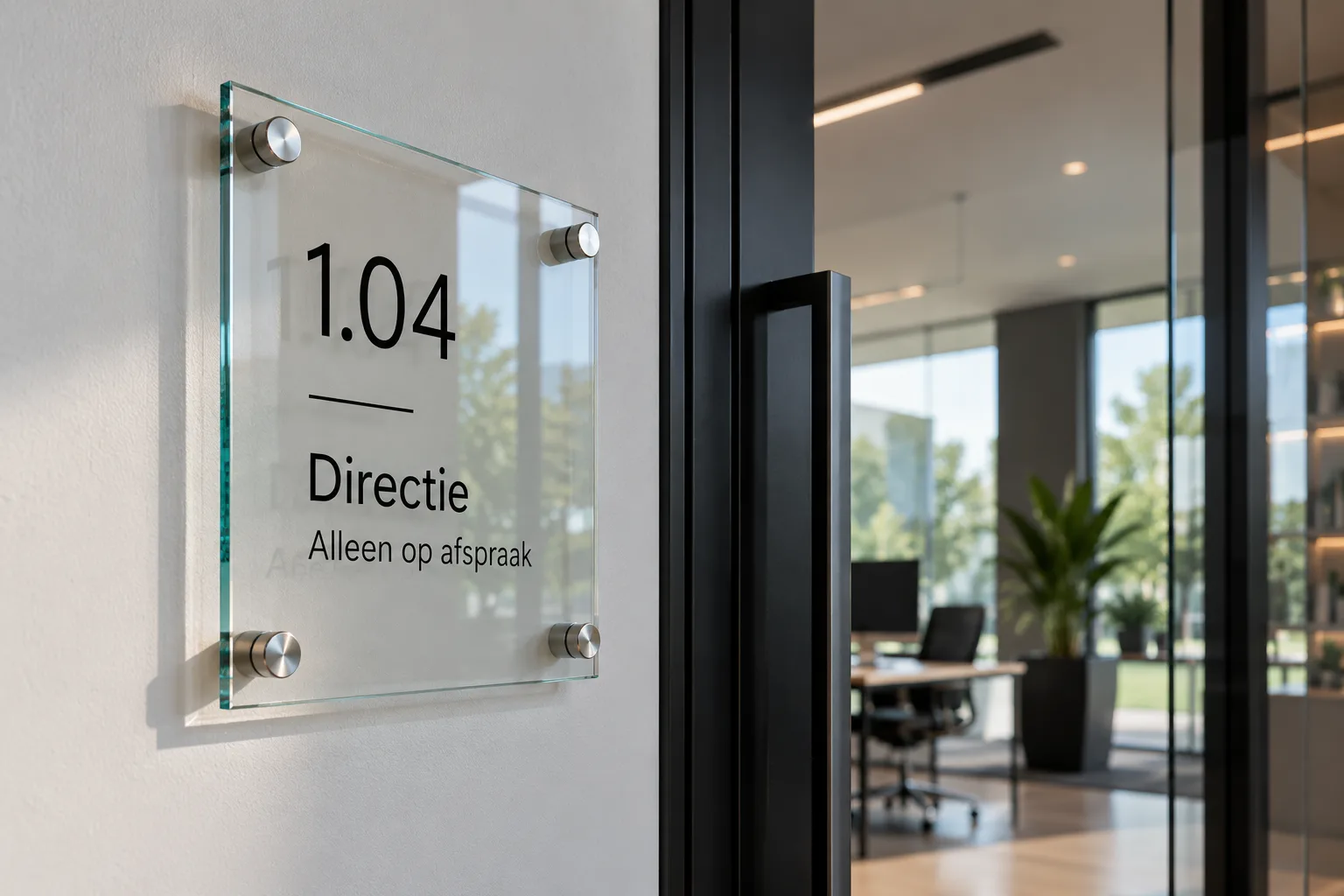 bewegwijzering bordjes allesistebedrukken modern