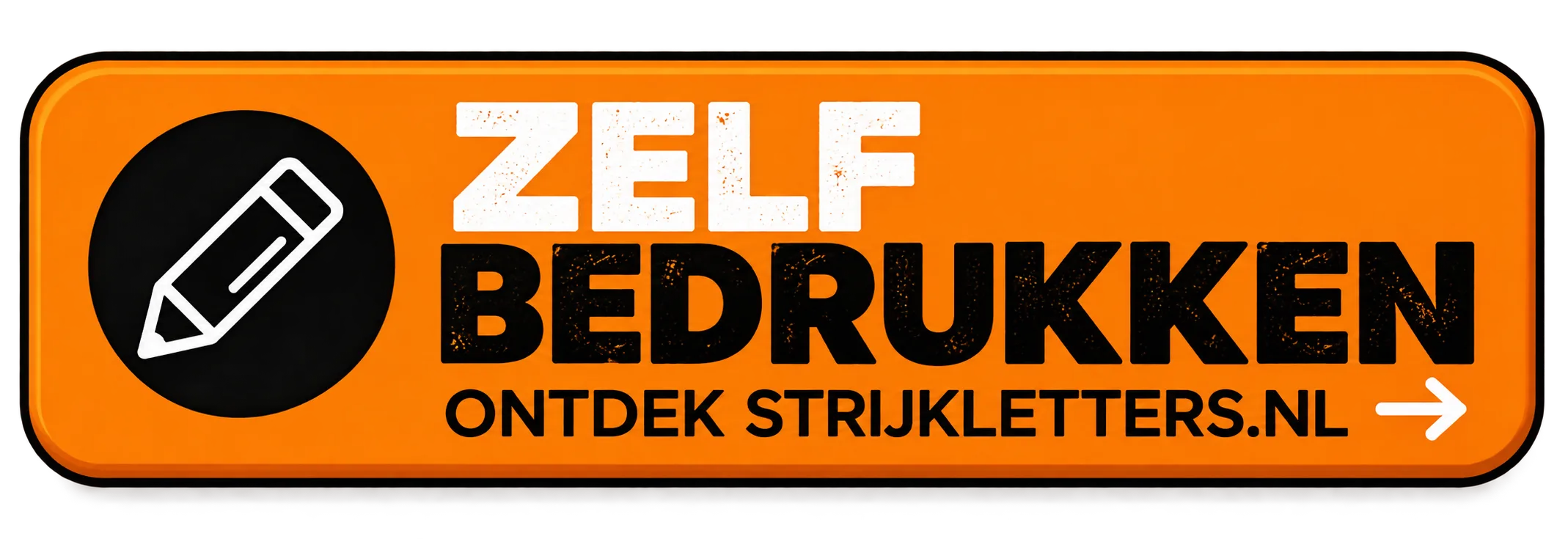 button strijkletters ontwerpen