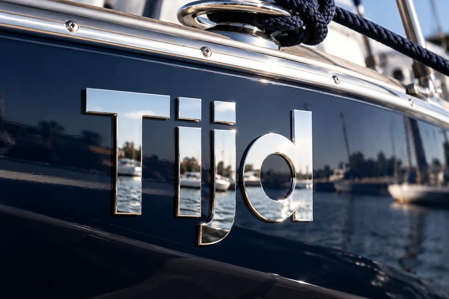 letters voor op boot allesistebedrukken