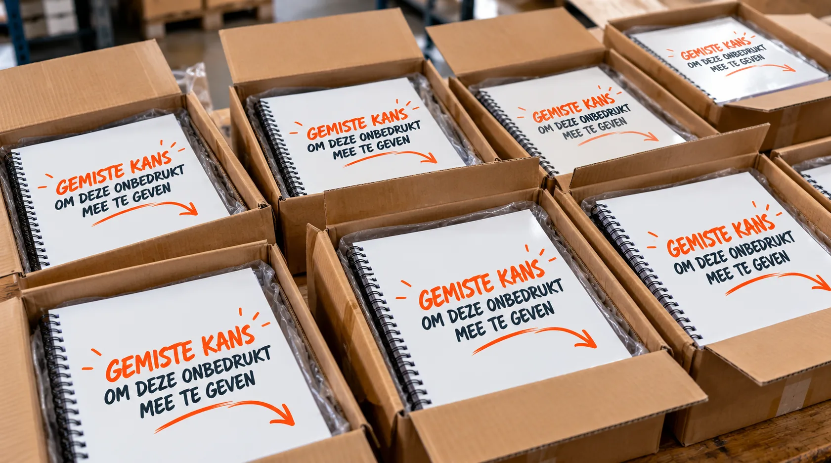 mappen onbedrukt gemiste kans allesistebedrukken